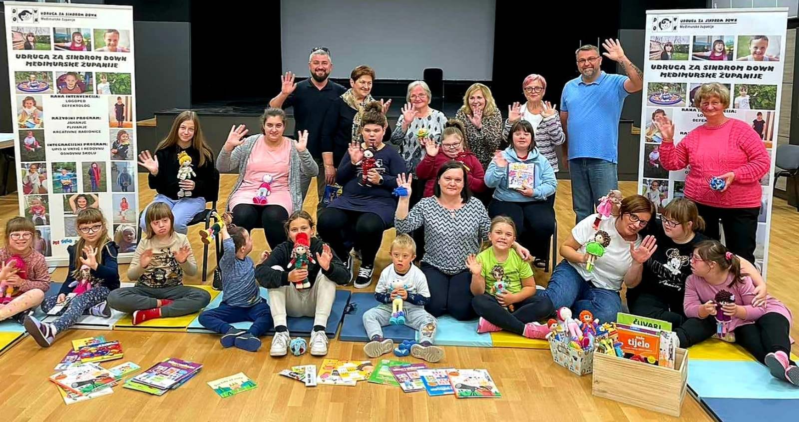 Članovi međimurske Udruge za sindrom Down posjetili ‘Heklice u knjižnici’