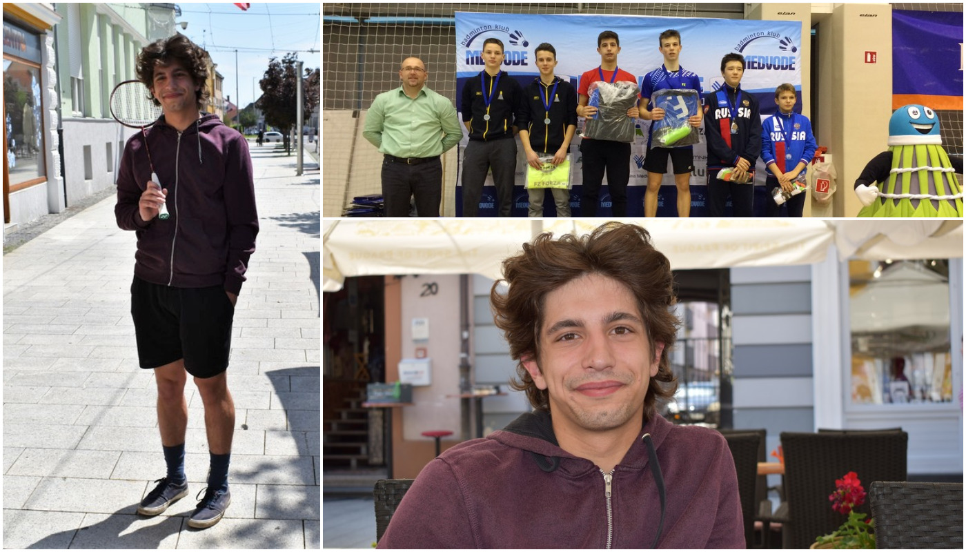 BORNA VADLJA IZ ČAKOVCA Sjajni badmintonaš: ‘Za sve je ‘kriva’ mama!’