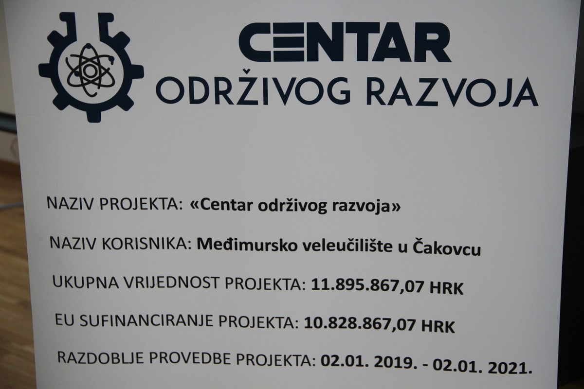 Međimurje dobilo drugi znanstveno-istraživački centar u manje od pola godine, otvoren Centar održivog razvoja Međimurskog veleučilišta u Čakovcu