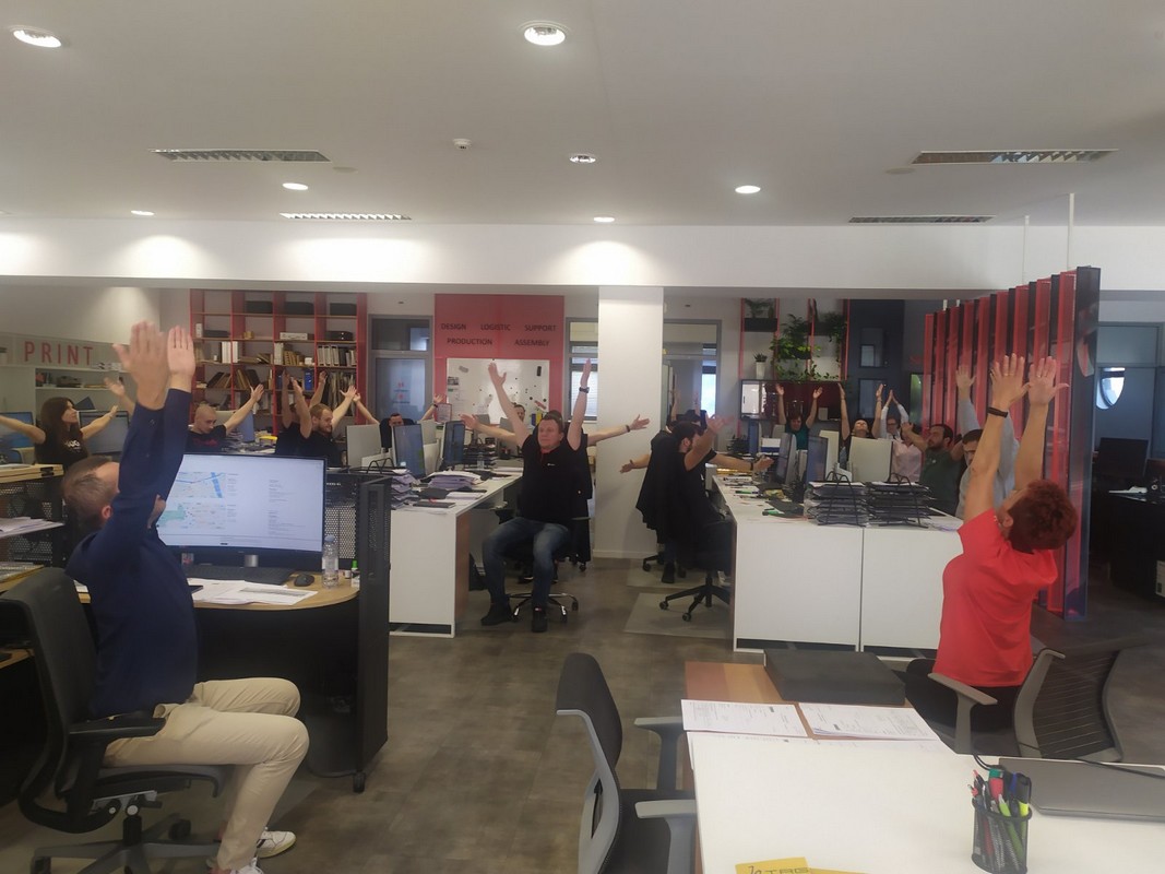 MURSKO SREDIŠĆE Tvrtka SOBOČAN d.o.o. priključila se obilježavanju Europskog tjedna sporta PLES – ritmičko pokretanje tijela održano u sportskoj dvorani