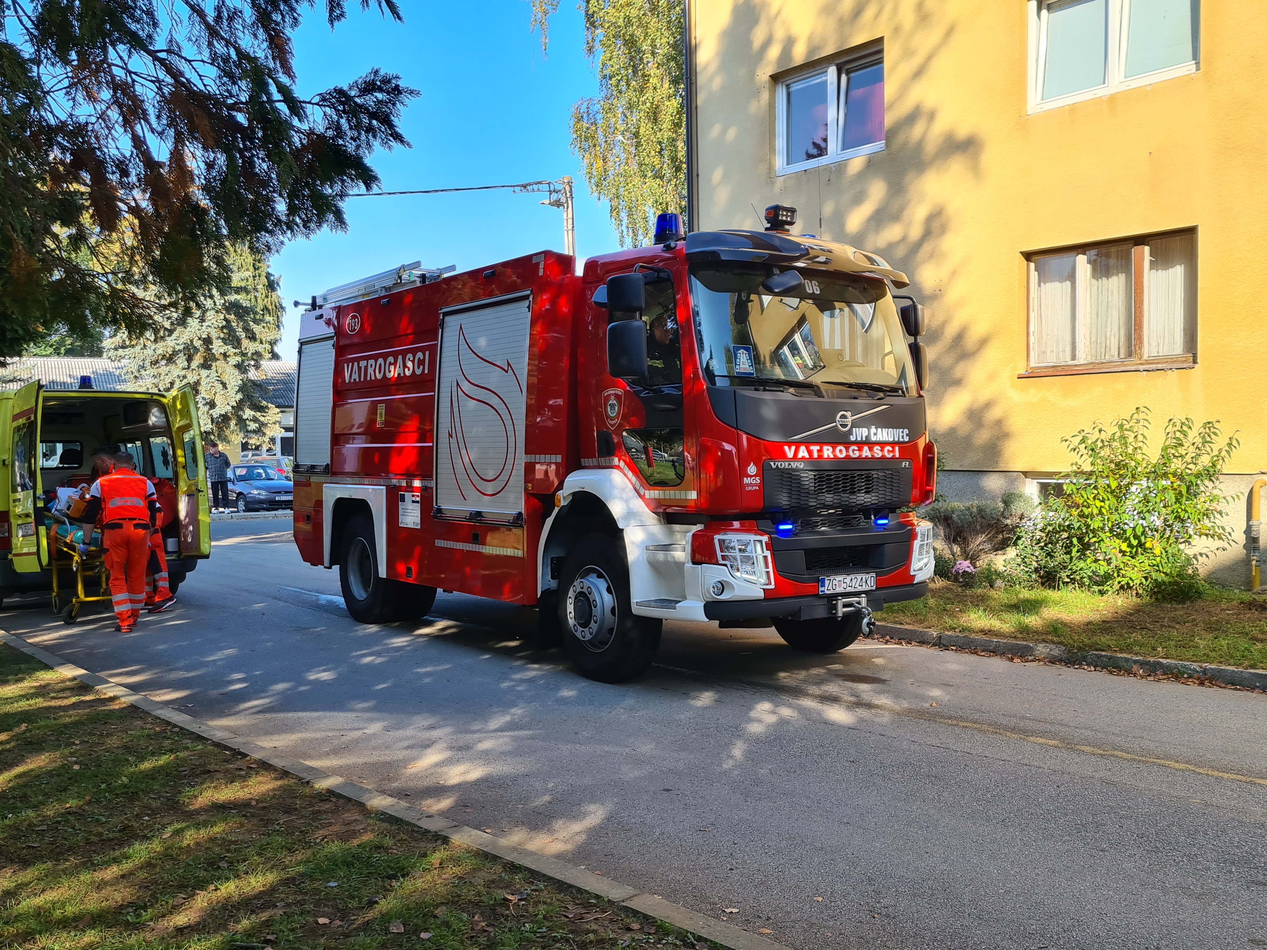 Vježba evakuacije i spašavanja u Osnovnoj školi Mursko Središće