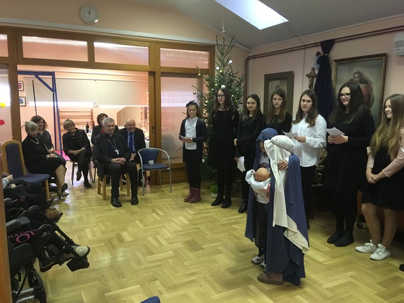 Pastirski pohod biskupa Mrzljaka Dnevnom boravku djece Dr. Antun Bogdan u Čakovcu