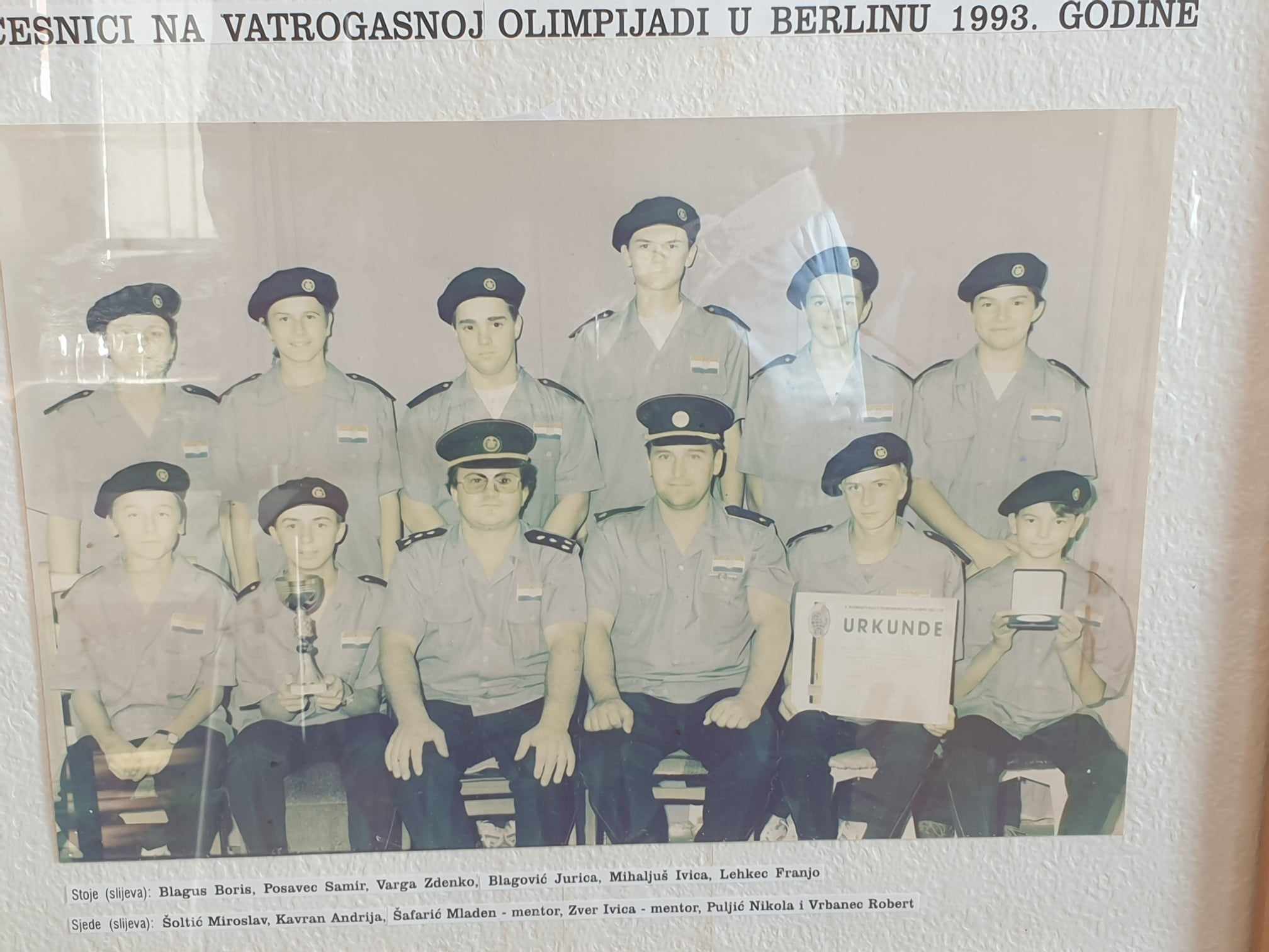 30 godina od sudjelovanja mladeži DVD-a Strahoninec na vatrogasnom natjecanju u Berlinu