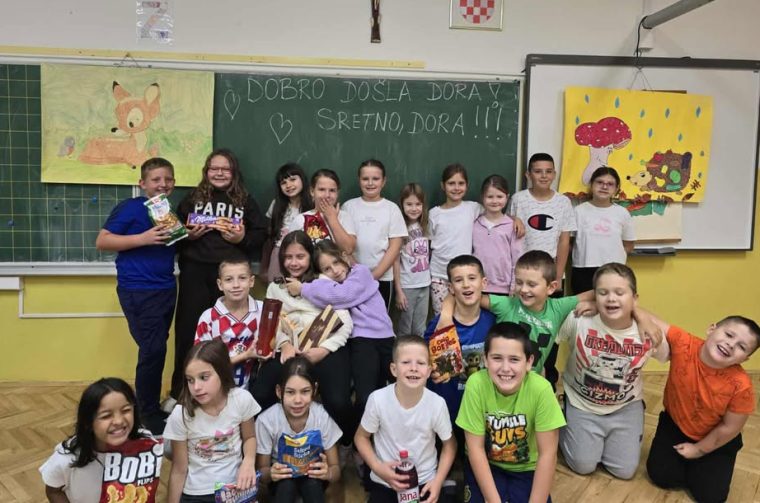 Razred iz Belice pripremio emotivan rastanak s prijateljicom