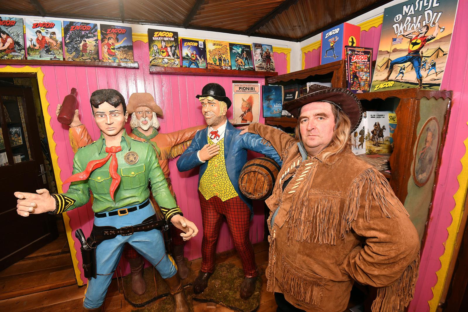 DONJA DUBRAVA Branko Lisjak veliki zaljubljenik u Divlji Zapad