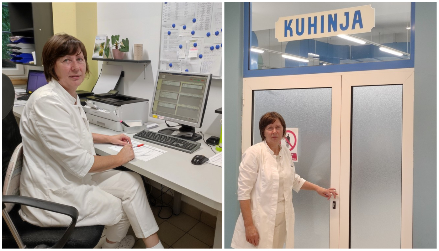 KUHARICA DARINKA NOVAK Otkrila nam je što doktori najviše voli jesti i u čemu je tajna bolničkih klipića