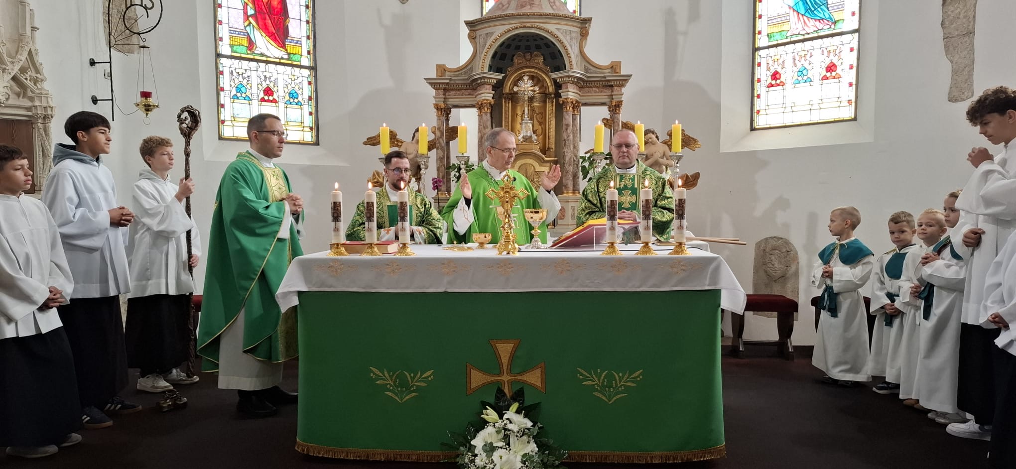 Župa Nedelišće krštenje Bože Radoš