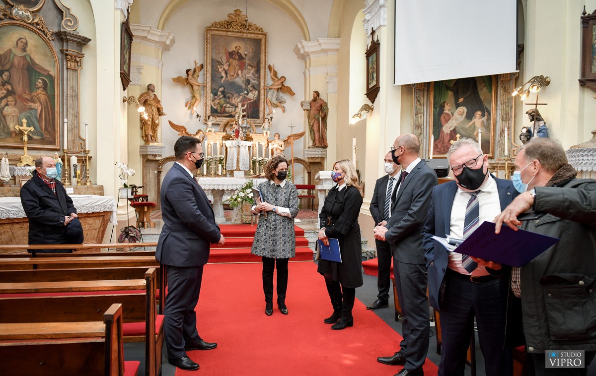 MINISTRICA KULTURE U PRELOGU Ulaganja Ministarstva kulture i medija nastavljaju se i na području Preloga