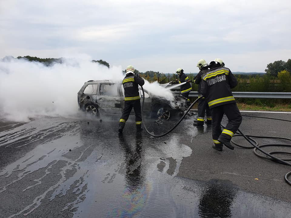 Požar auta DVD Goričan