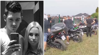 VIDEO Emotivan oproštaj kolega ‘bajkera’ od tragično preminulih Hrvoja i Mateje…