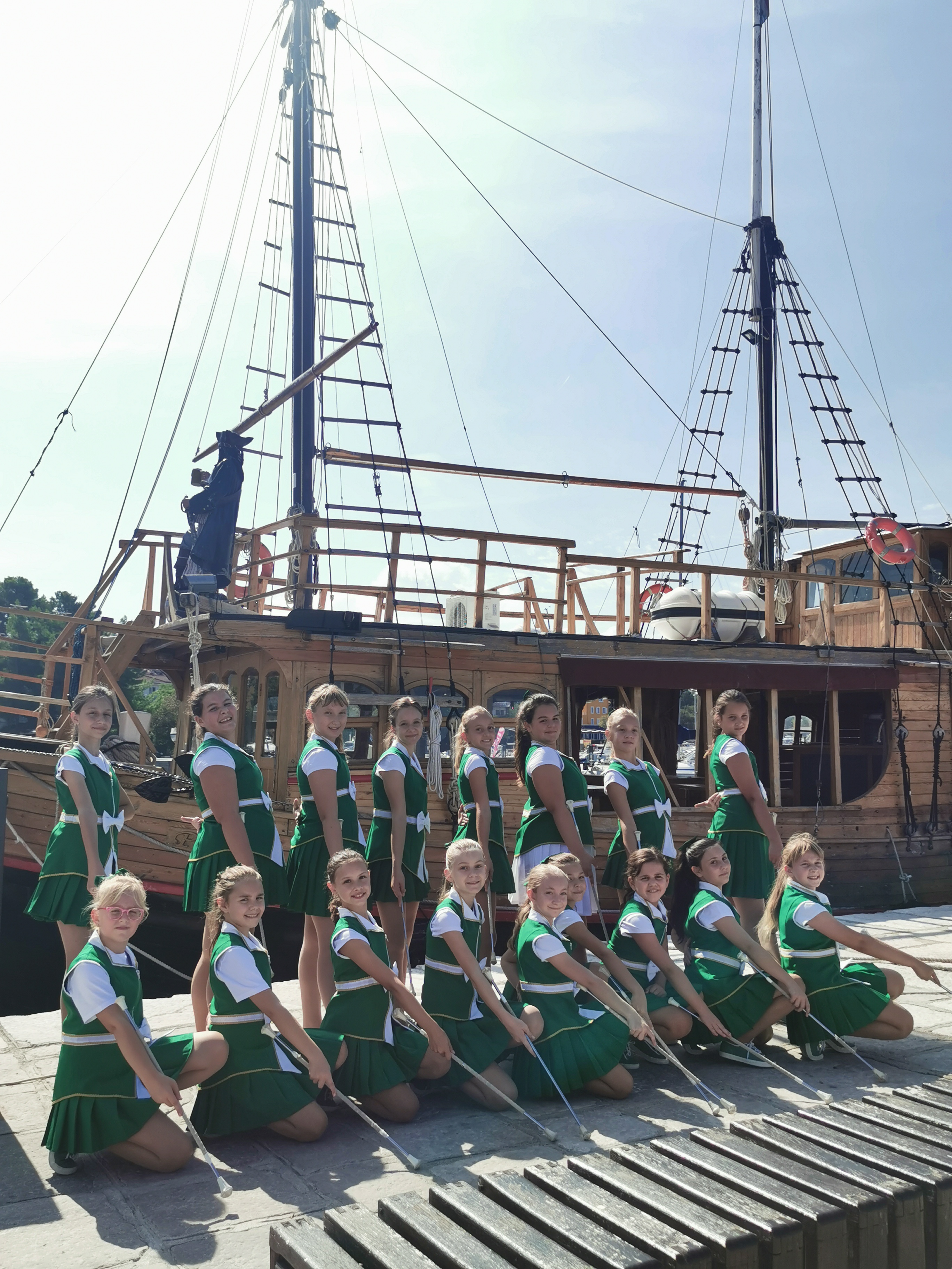 FOTO Mažoretkinje Nedelišća održale pravu malu turneju po Hrvatskoj