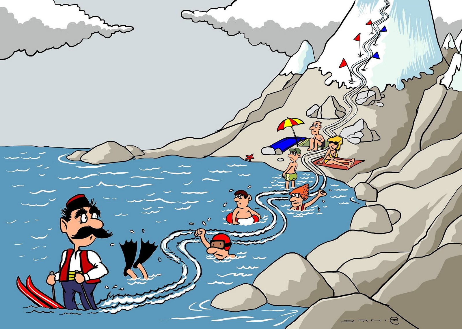 Međimurskom karikaturistu iz Malog Mihaljevca divi se cijeli svijet!