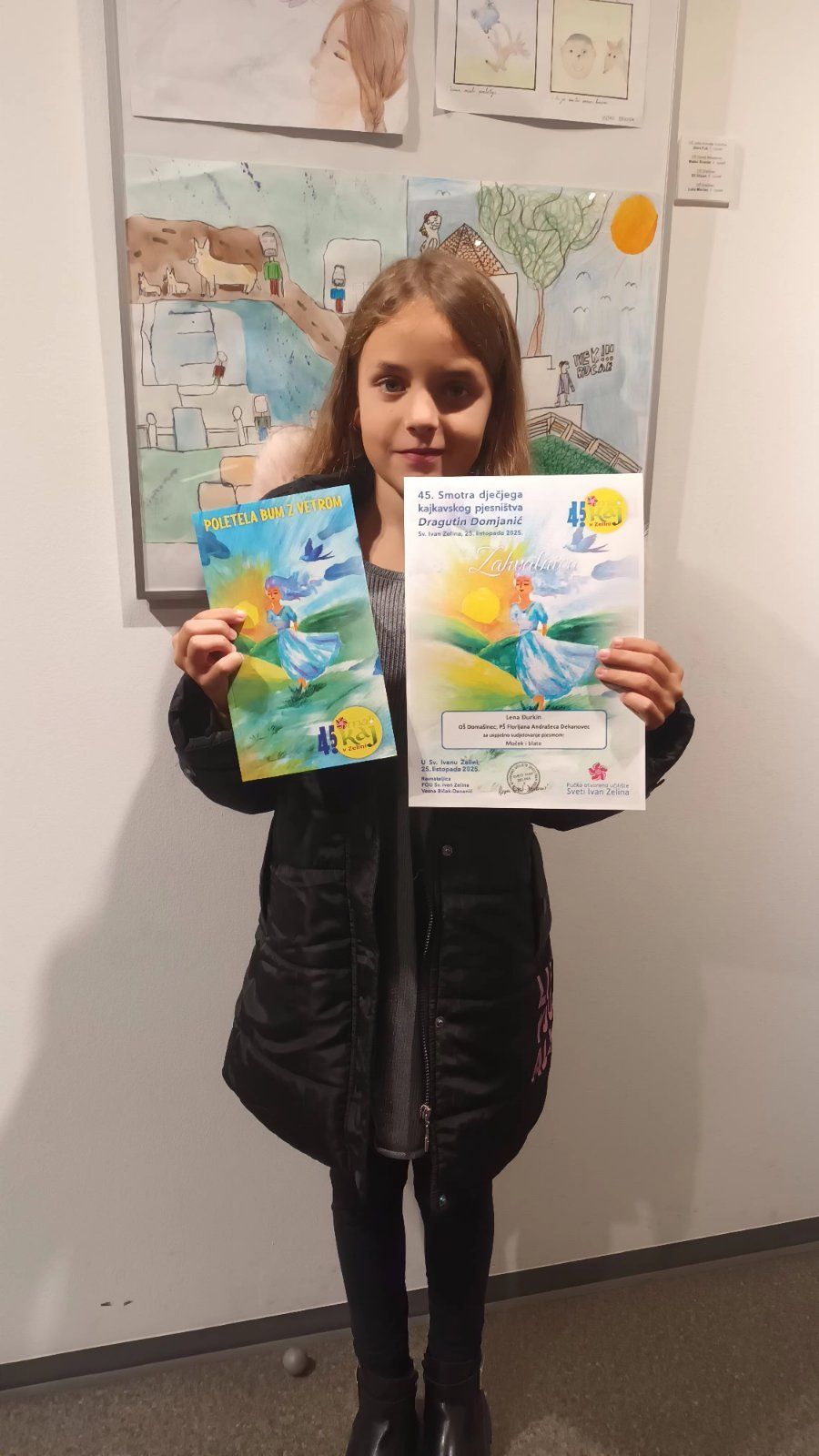 Lena Đurkin pjesnikinja PŠ Draškovec