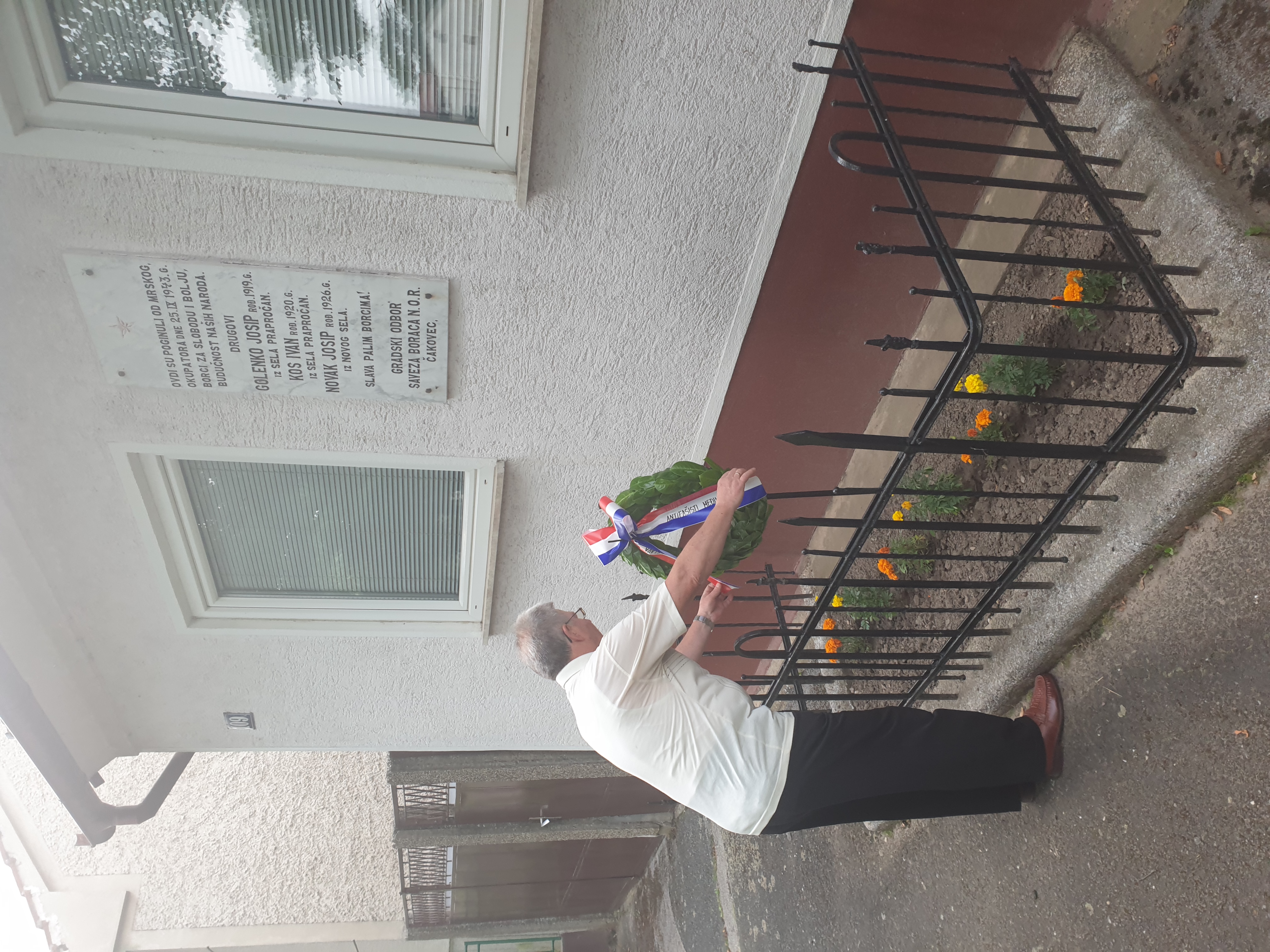 Odavanje počasti povodom Dana antifašističke borbe