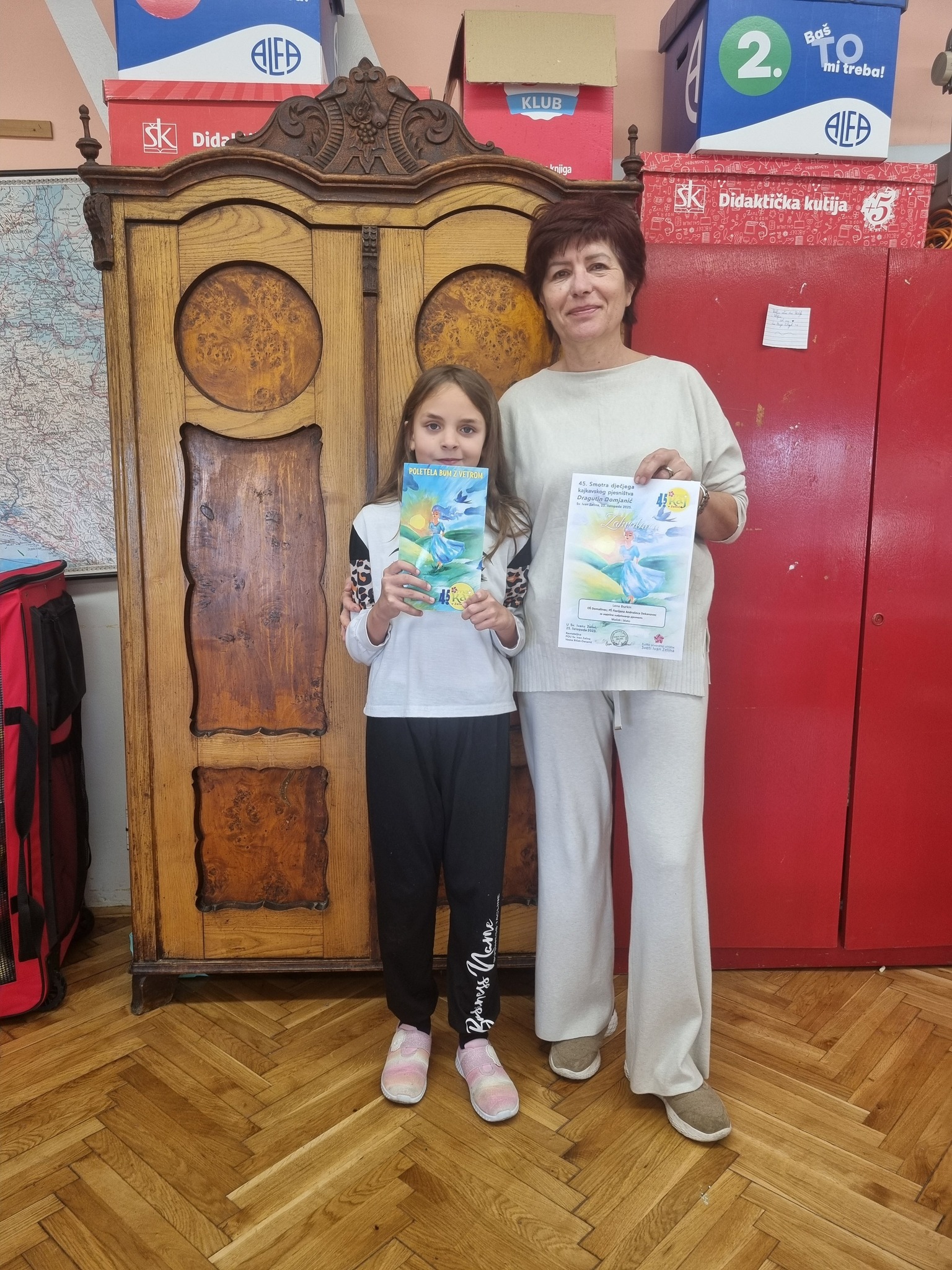 Lena Đurkin pjesnikinja PŠ Draškovec