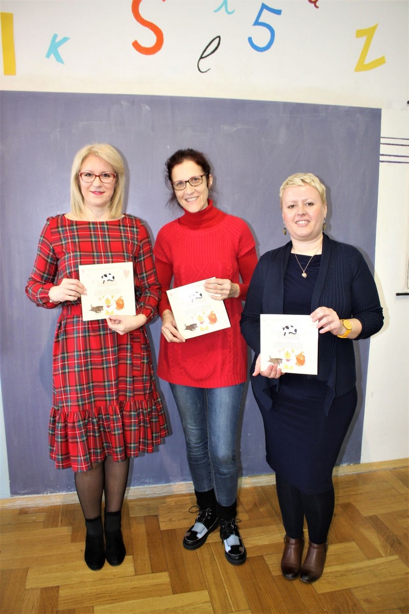 FOTO U I.OŠ Čakovec predstavljena bojanka ‘Volimo životinje’