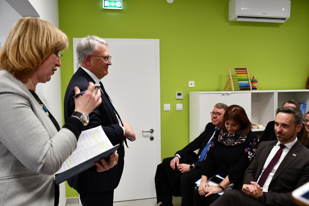 Povjerenik Europske komisije za rad i socijalna pitanja Nicolas Schmit pohvalio Centar za djecu i obitelj