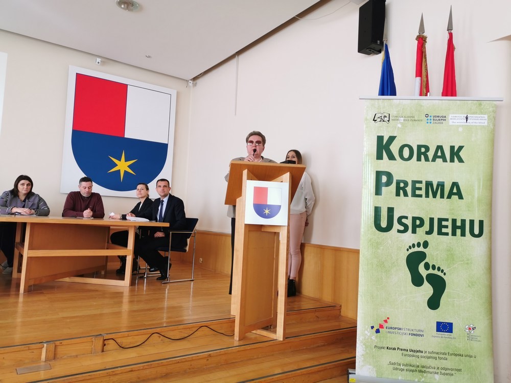 FOTO Projektom ‘Korak prema uspjehu’ do lakšeg zapošljavanja slijepih i slabovidnih osoba