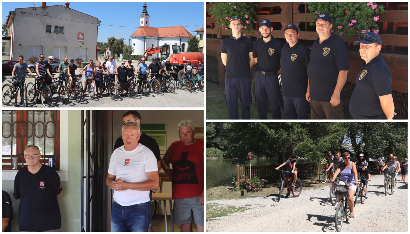 ‘Peciklinom protiv zaborava’: U Svetom Martinu branitelji održali biciklijadu