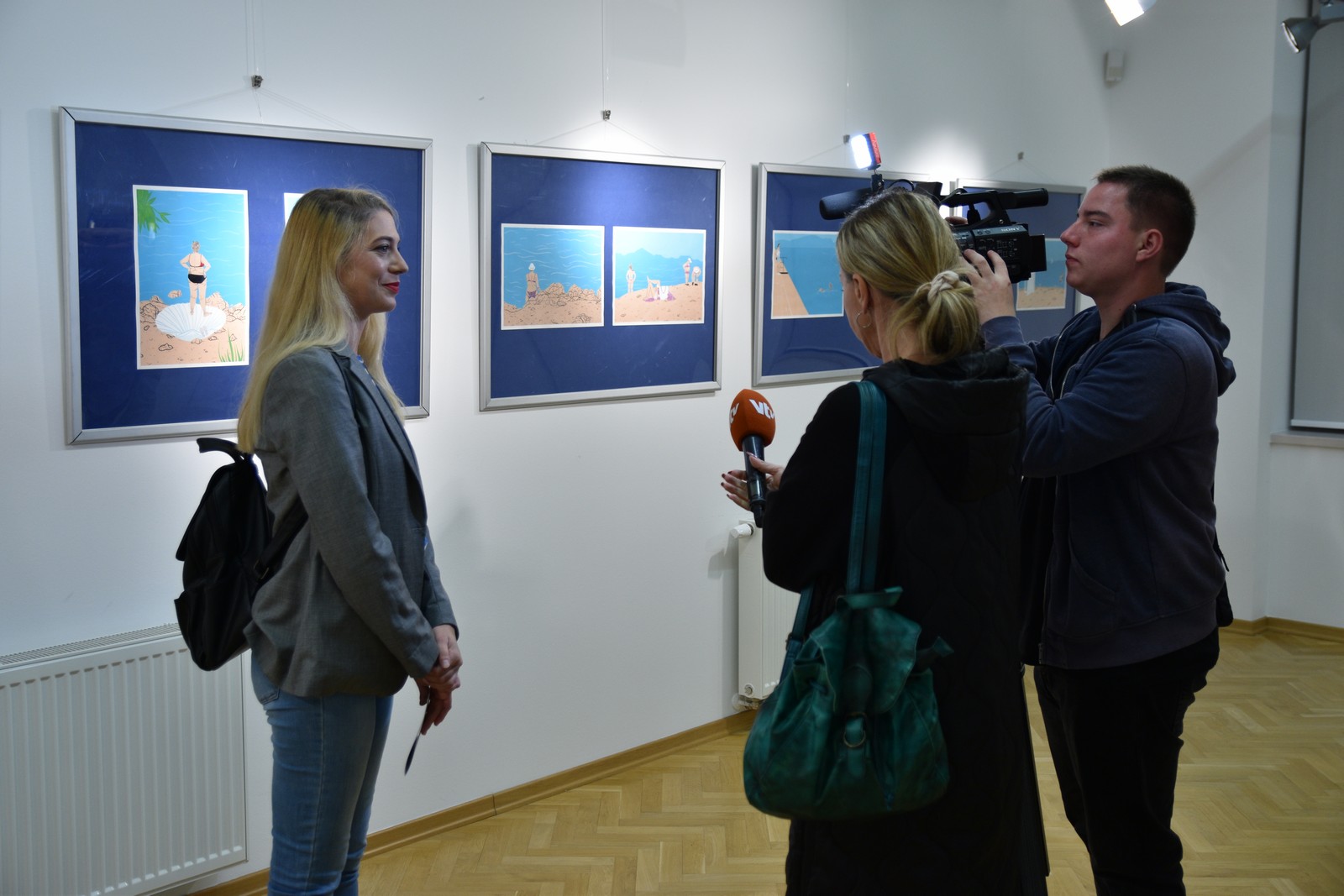 PRELOG Otvorena samostalna izložba ‘Godišnji’ akademske umjetnice Marine Ćorić