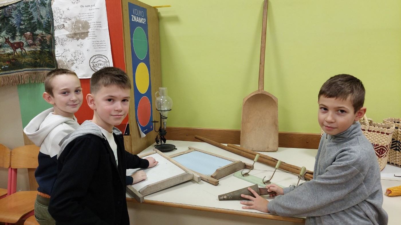 Noć muzeja u OŠ Strahoninec