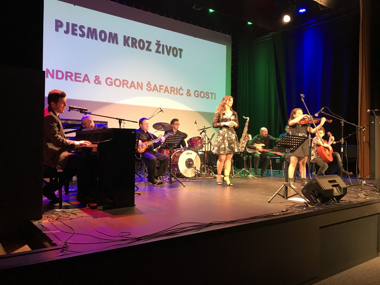 Andrea i Goran Šafarić u Murskom Središću održali prvi samostalni koncert