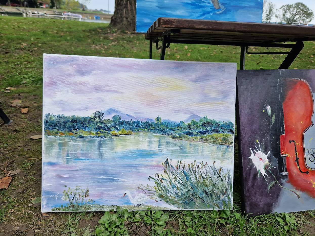 INTIMNO OKRUŽENJE Likovna kolonija LUDM Prelog održana je na prekrasnoj Marini