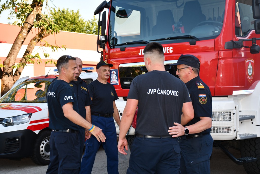 Međimurski vatrogasci otišli na dislokaciju na more