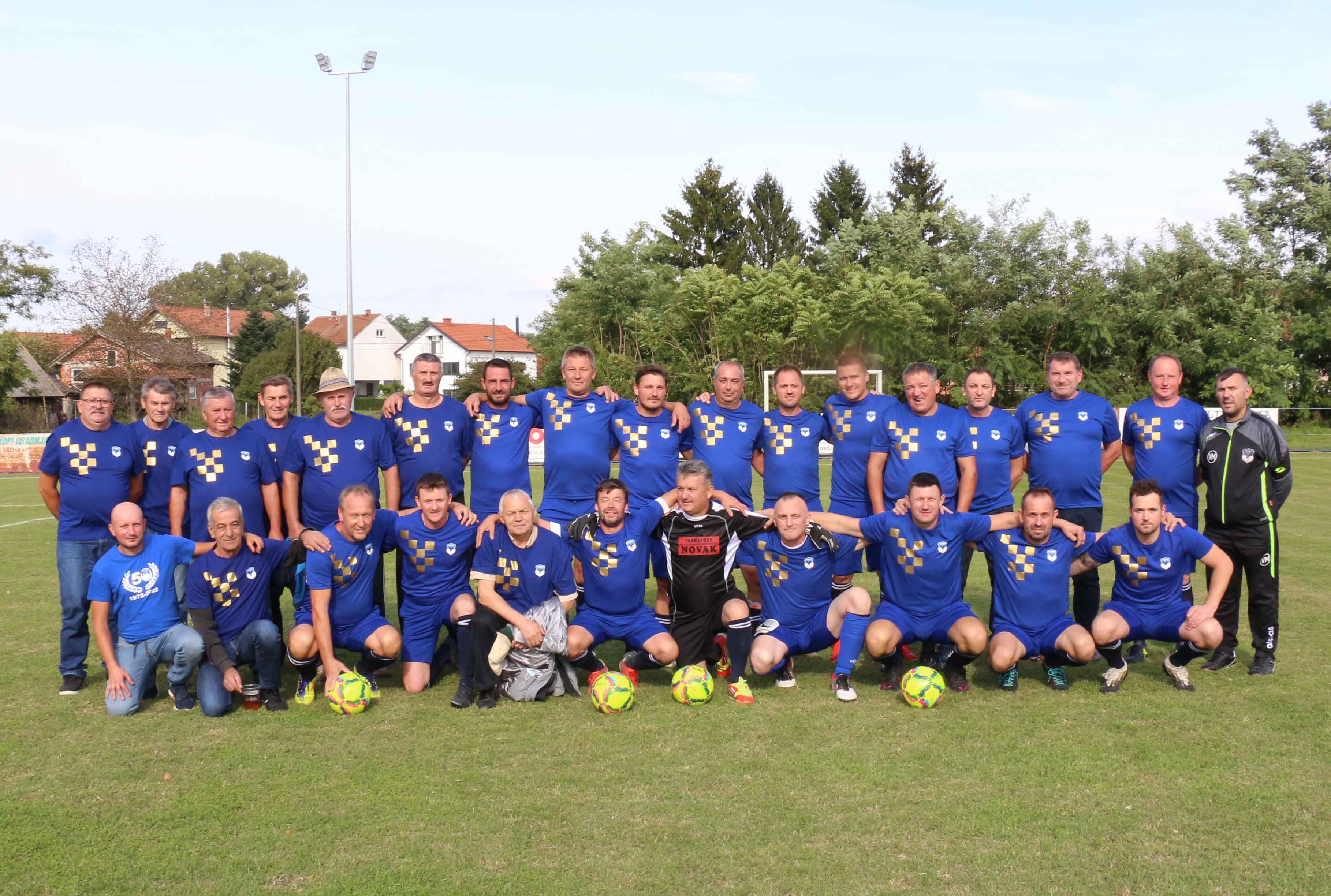 Borac u Donjem Hrašćanu ugostio veterane Hrvatskog nogometnog saveza