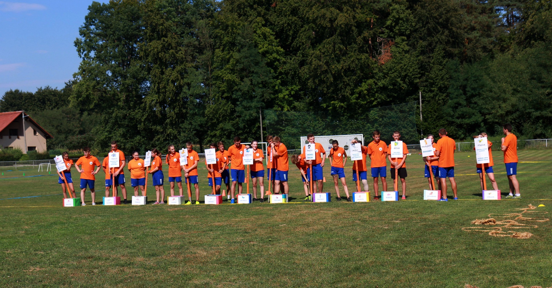 Vesela škola nogometa u Malom Mihaljevcu