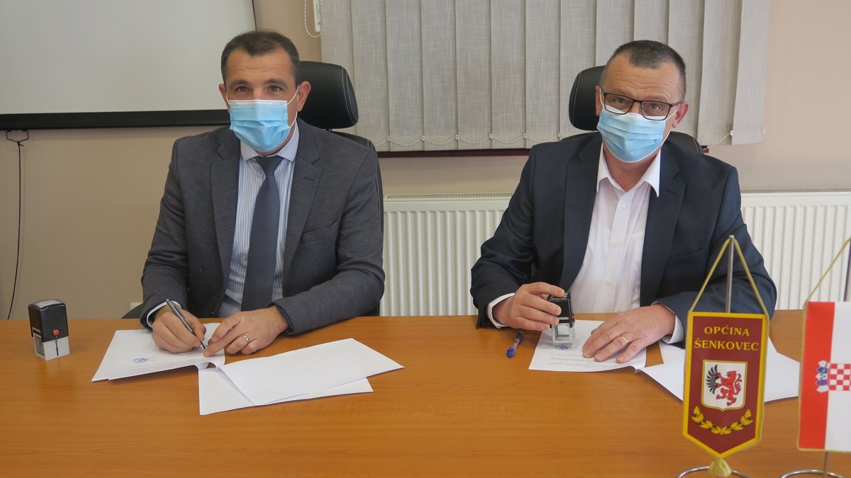 Uz obilazak investicija u Općini Šenkovec potpisan je sporazum o sufinanciranju sportske infrastrukture