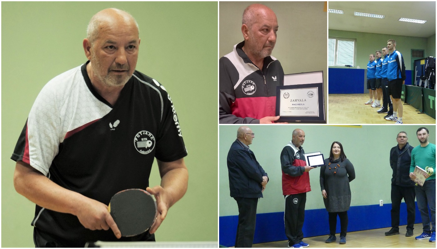 LEGENDA STOLNOG TENISA Rino Megla se nakon 55 godina oprostio od aktivnog igranja stolnog tenisa LEGENDA STOLNOG TENISA Rino Megla se nakon 55 godina oprostio od aktivnog igranja stolnog tenisa