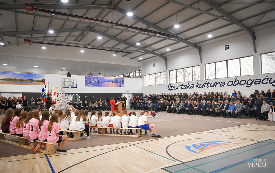 Otvorenje sportske dvorane u Draškovcu