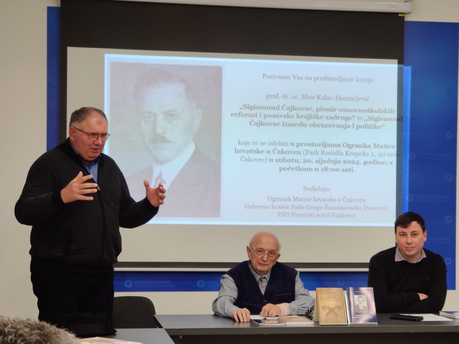 Dvije knjige o Sigismundu Čajkovcu povezale dva kraja Hrvatske
