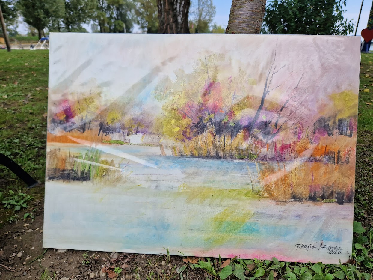 INTIMNO OKRUŽENJE Likovna kolonija LUDM Prelog održana je na prekrasnoj Marini