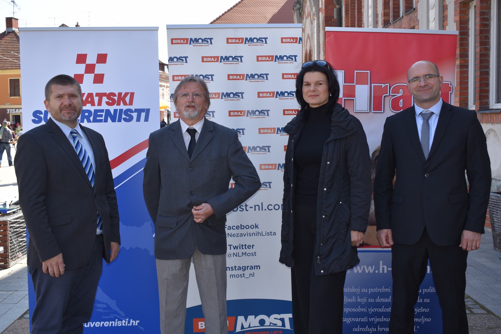 KOALICIJA MOST – HRVATSKI SUVERENISTI – HRAST ‘Idemo s listama za Gradsko vijeće i Županijsku skupštinu’