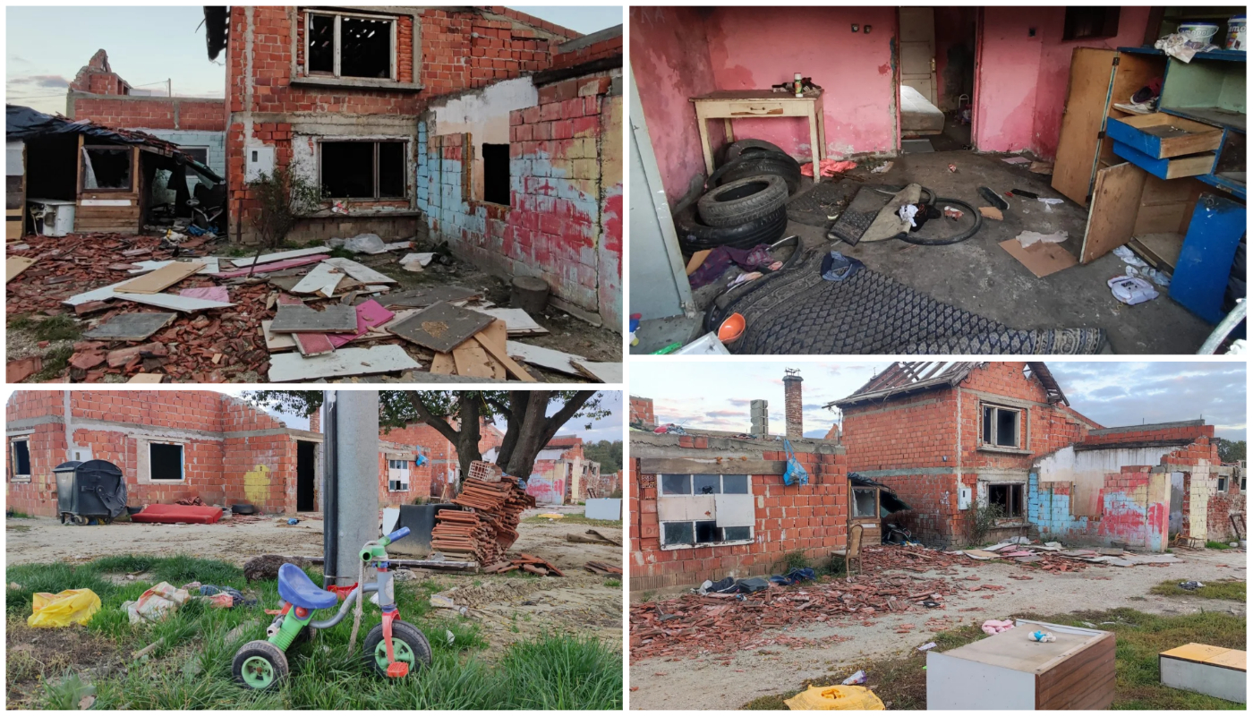 MJEŠTANIMA LAKNULO Romi iselili i sa sobom odnijeli čak i prozore, vrata, crijep…