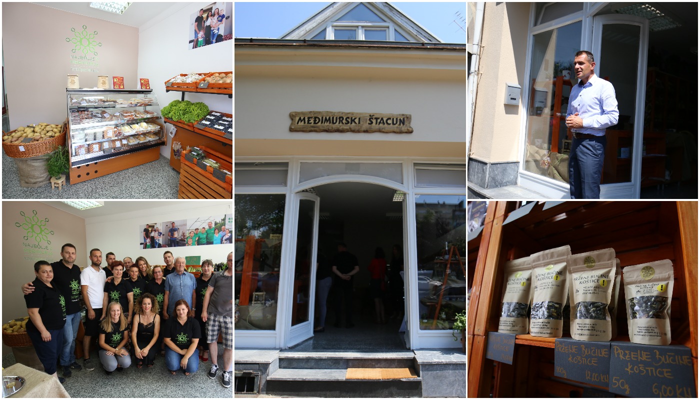 Udruga ‘Najbolje z Međimurja’ u Čakovcu otvorila ‘Međimurski štacun’