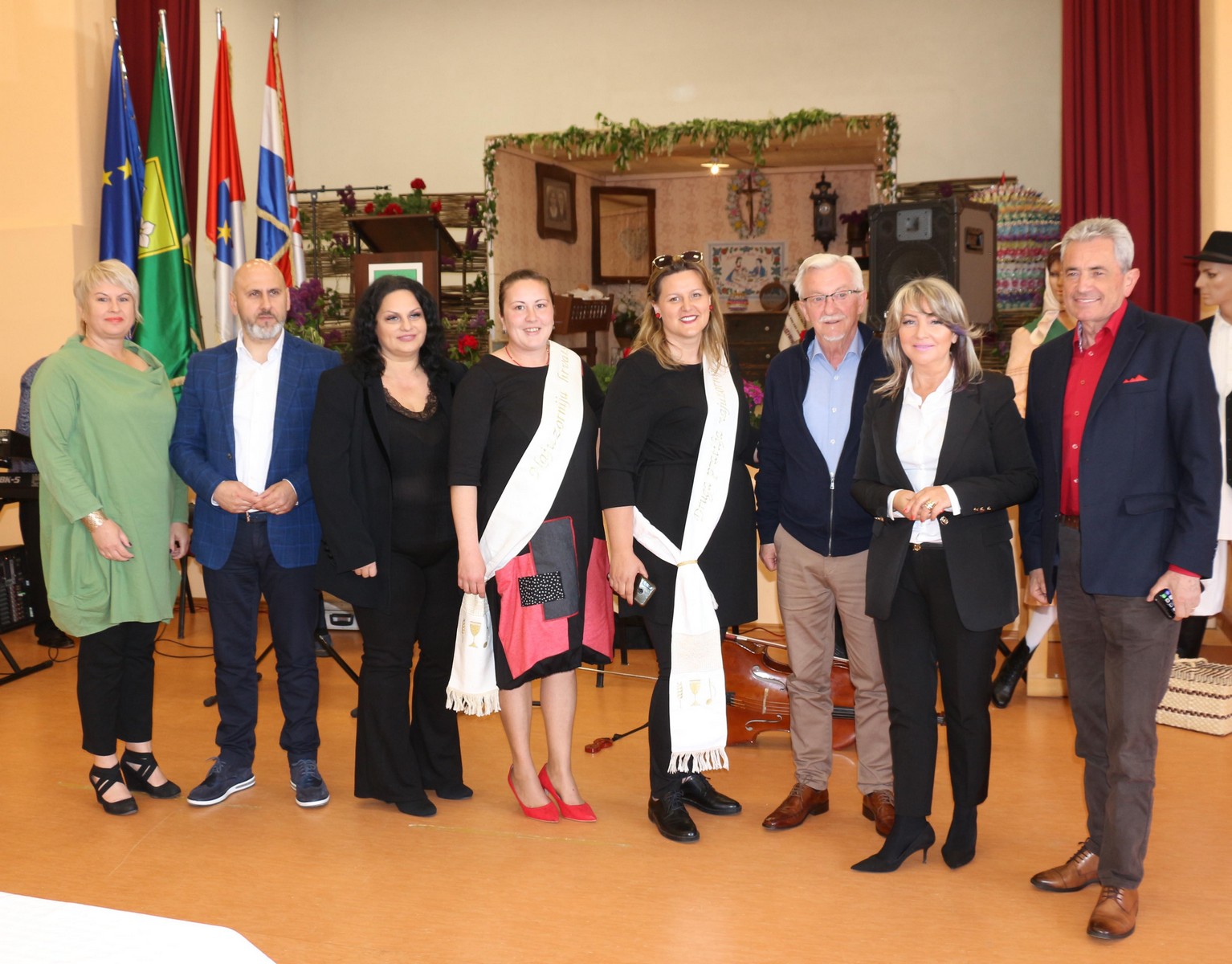 Domjenak zahvale Mateje Vranović, najuzornije hrvatske seoske žene za 2021. godinu