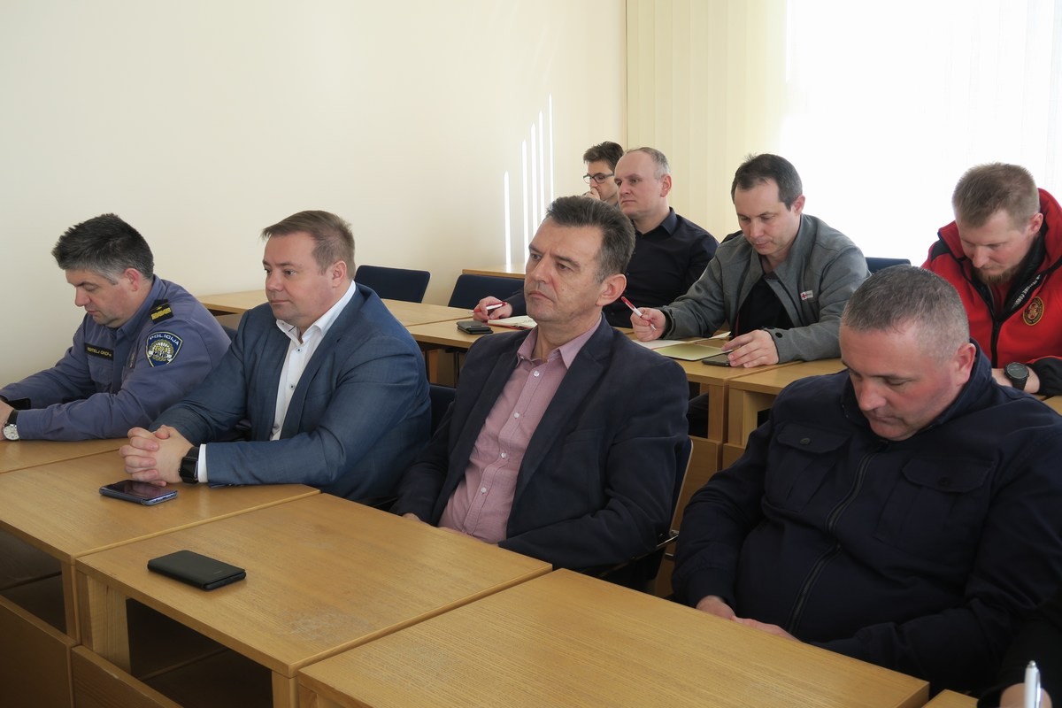 FOTO Održana sjednica Stožera civilne zaštite Međimurske županije