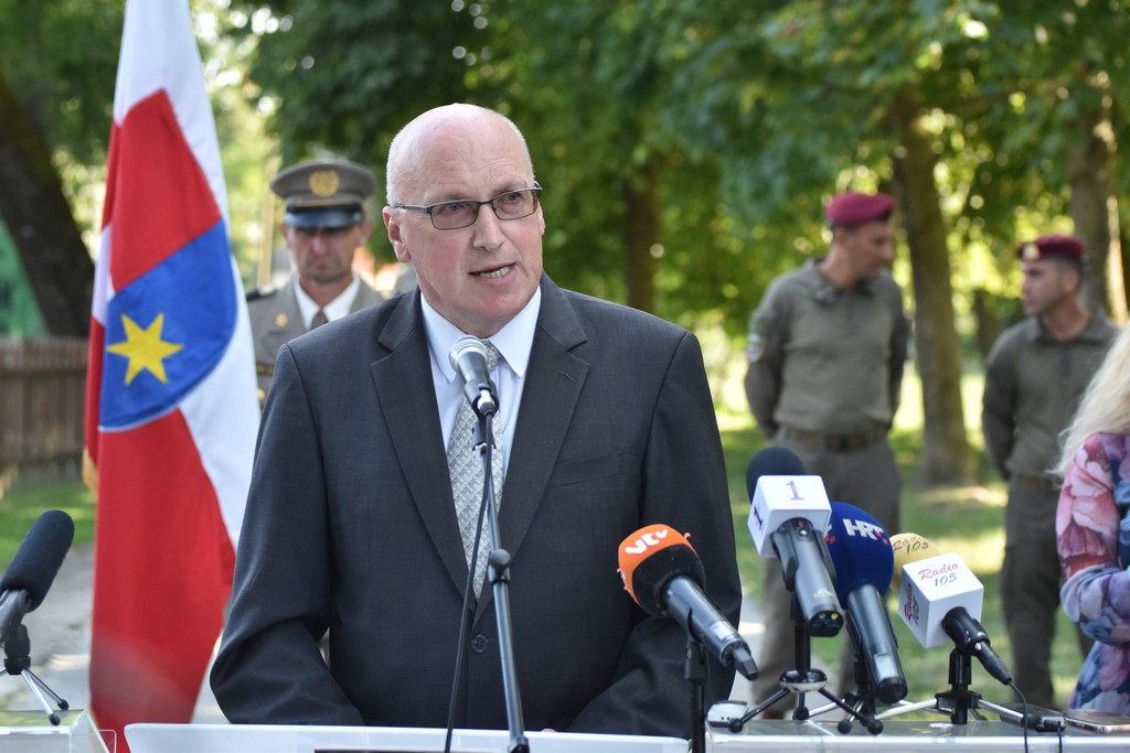 Hrvatski i izraelski vojnici u Čakovcu