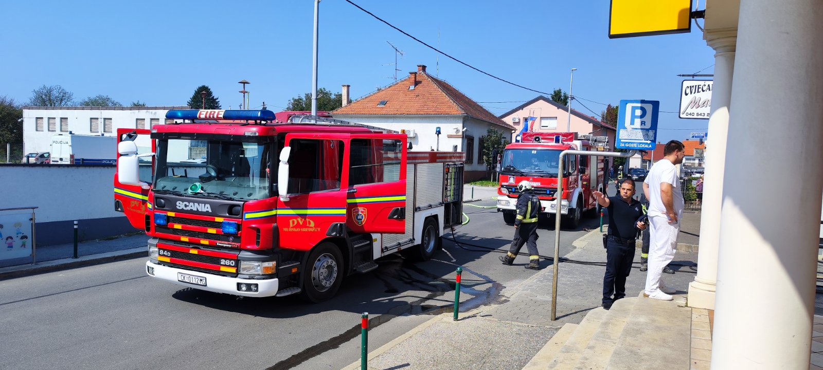 OPREZ Požar u Murskom Središću kod restorana ‘Bajzovi dvori’