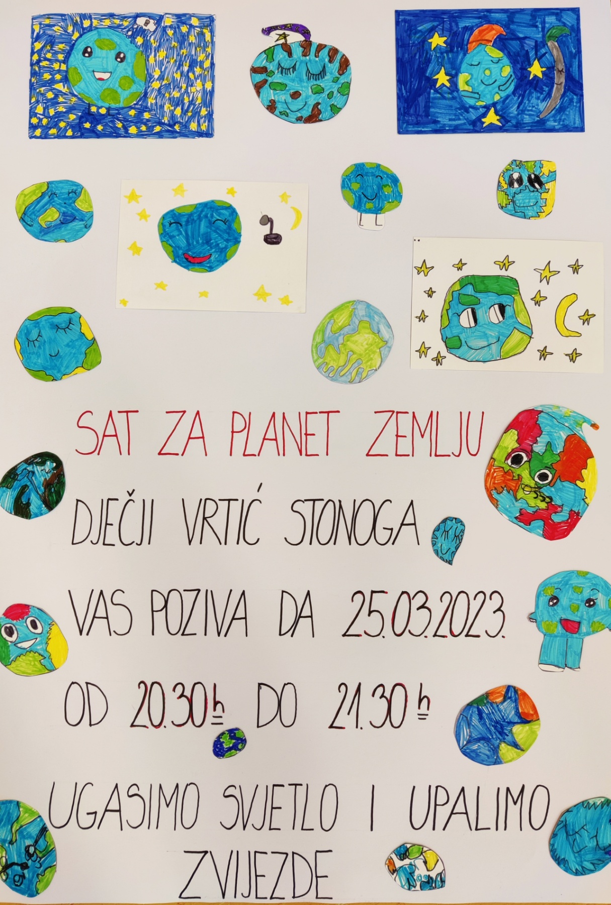 Sat za planetu Zemlja – vrtić Stonoga