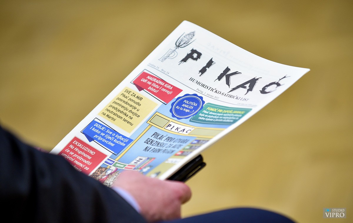 Predstavljanje dvadeset i četvrtog po redu broja, humoristično – satiričkog lista Pikač