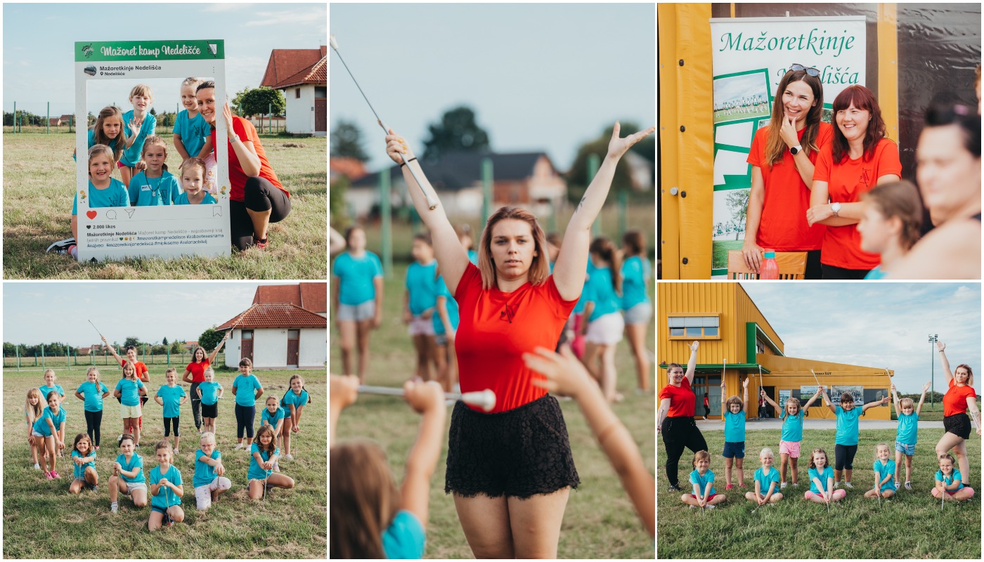 Mažoretkinje Nedelišća organizirale osmi Mažoret kamp
