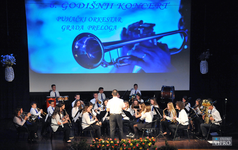 Koncert Puhačkog orkestra Grada Preloga