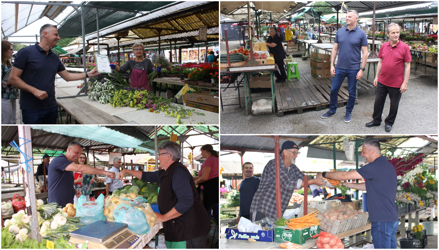 Podijeljeni certifikati OPG-ima koji prodaju na čakovečkoj tržnici