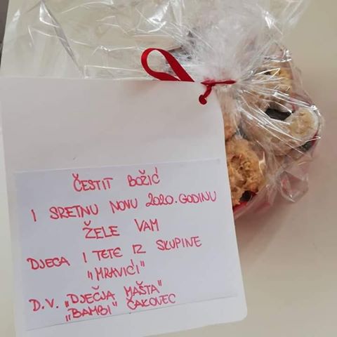 POKLONI IZ VRTIĆA Djeca i odgojiteljice iznenadili sve one s kojima su uspješno surađivali
