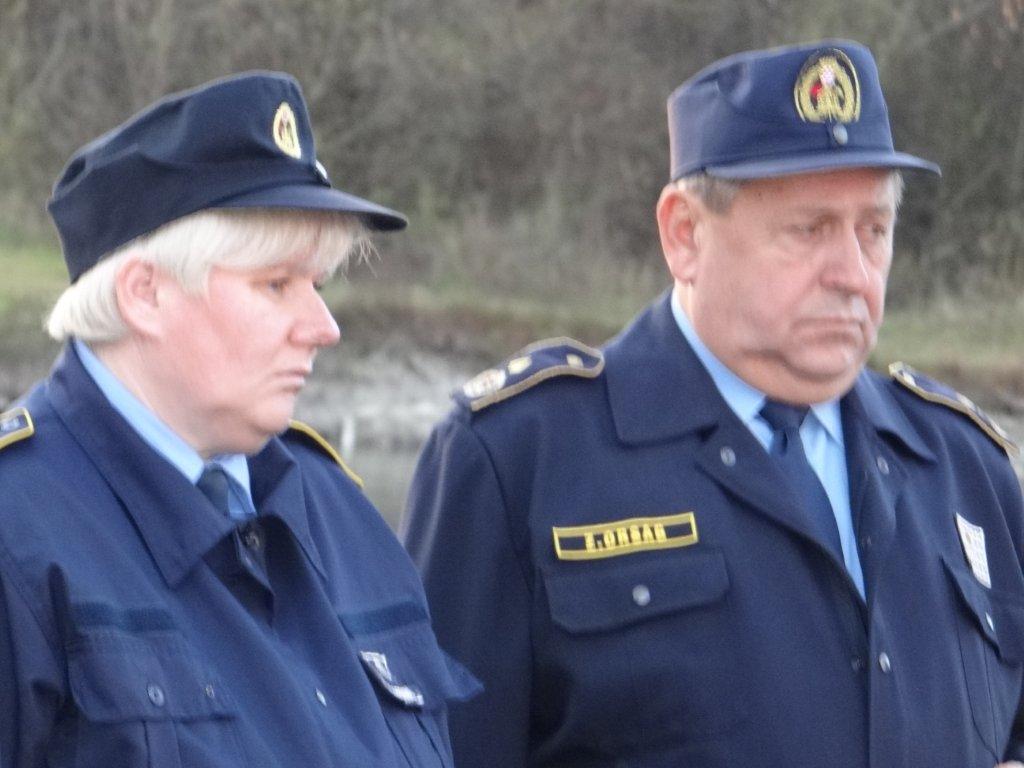 Vatrogasna vježba na obali Mičigen jezera