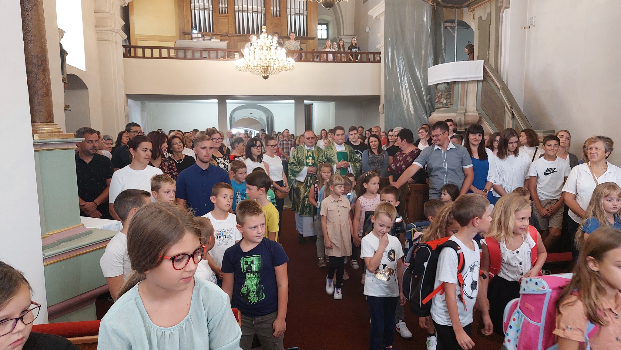Župa Nedelišće: Sveta misa za početak nove školske godine